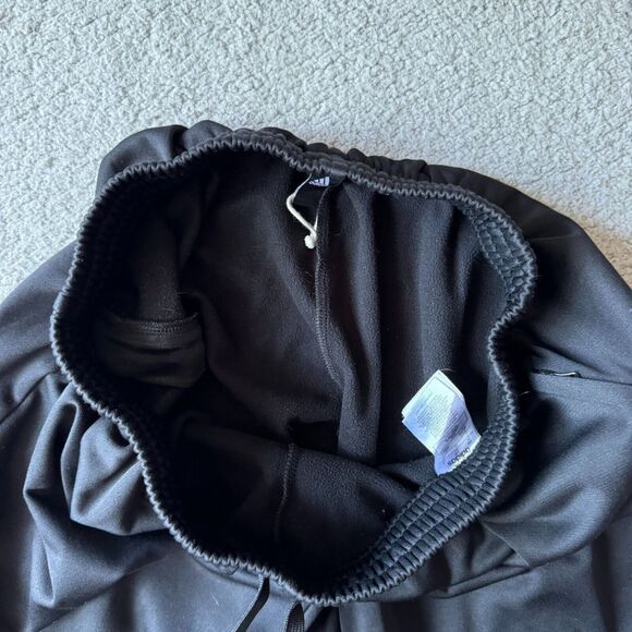 NEW Adidas Pants Mens Extra Large Black Sweat‎ Joggers Aeroready Athletic Fleece - Picture 13 of 16